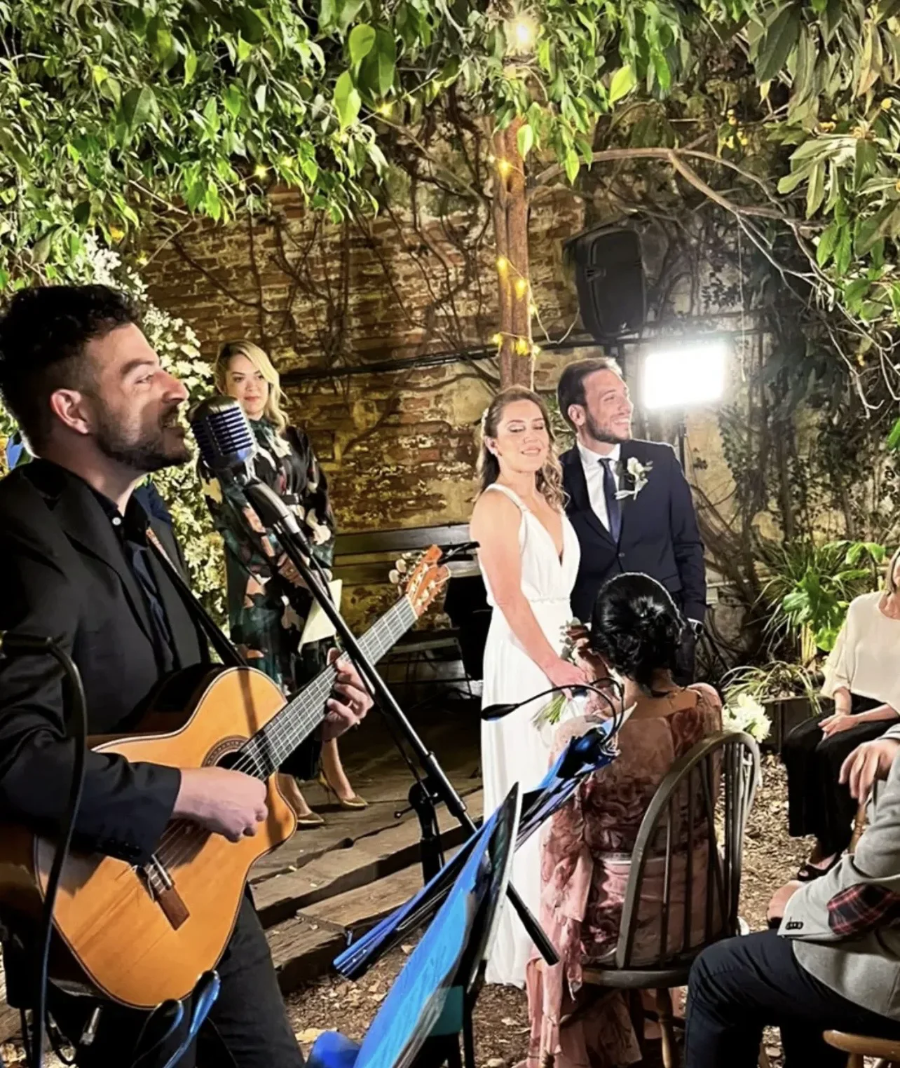 BJE en un casamiento