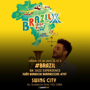 Flyer Show Brazil en Swing City