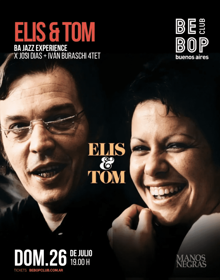 flyer elis y tom julio
